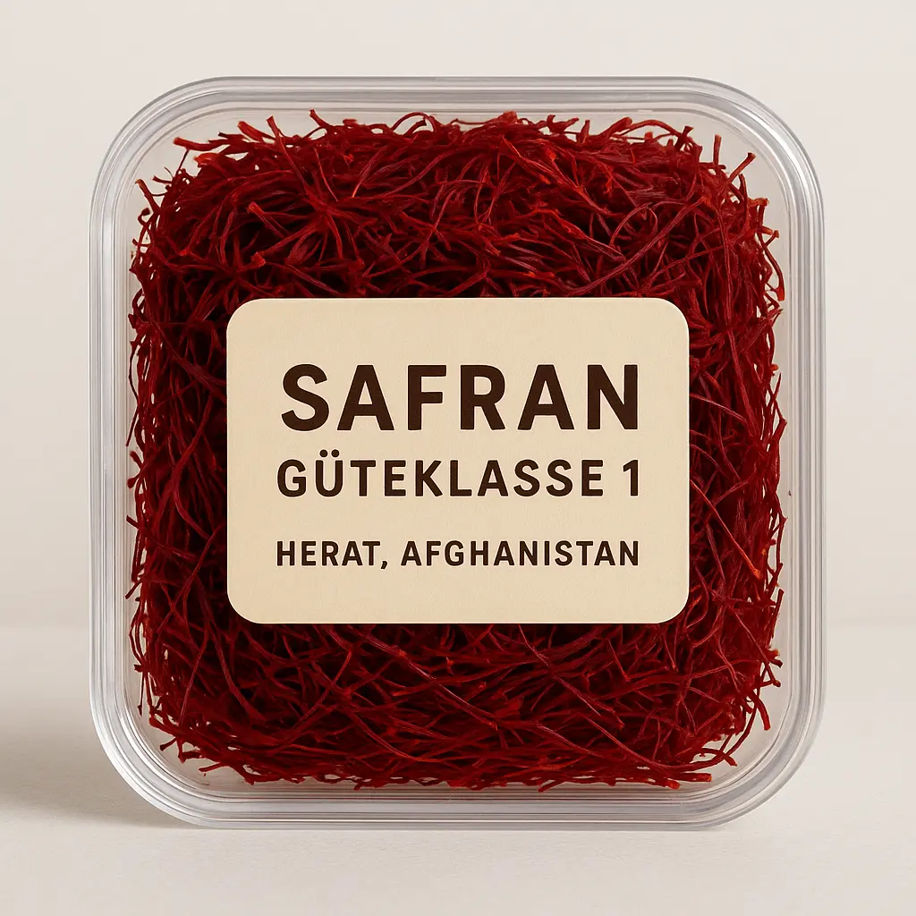 BIO-Safran aus Herat Güteklasse 1 (2 Gramm)